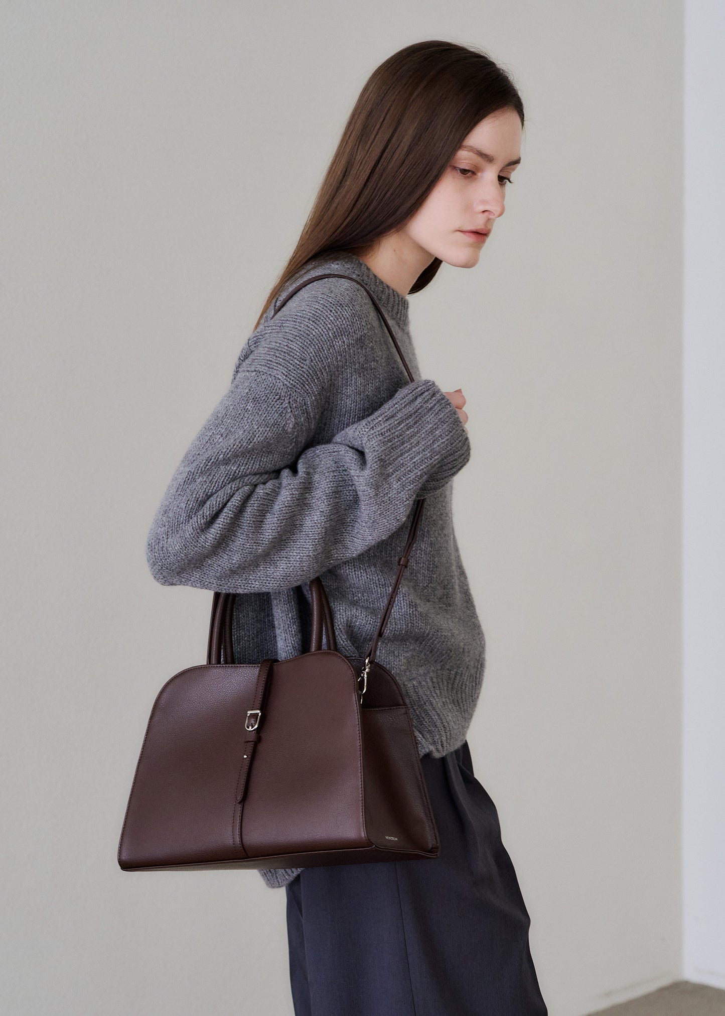 Blanc Sedang Burgundy Coklat
