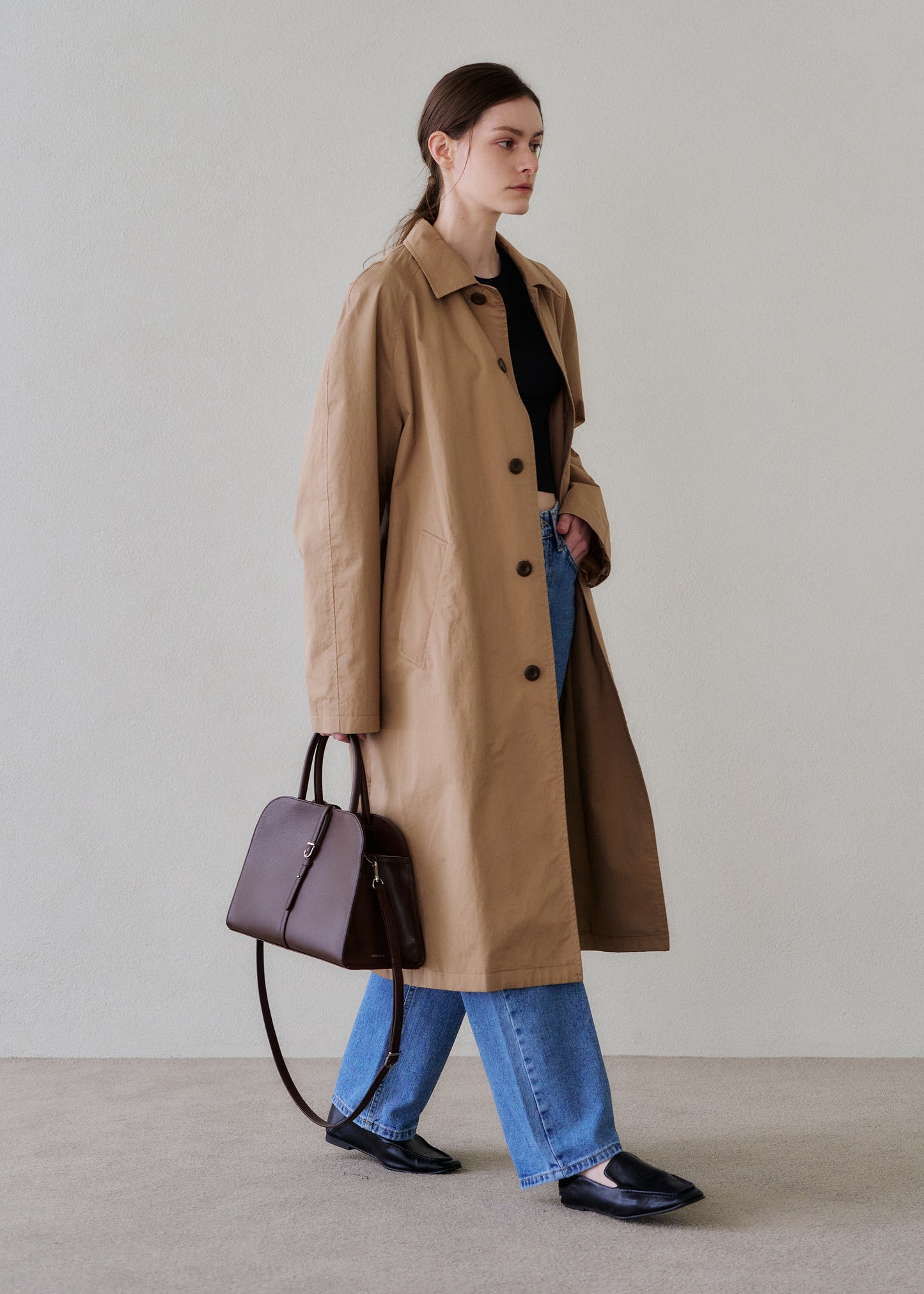 Blanc Sedang Burgundy Coklat