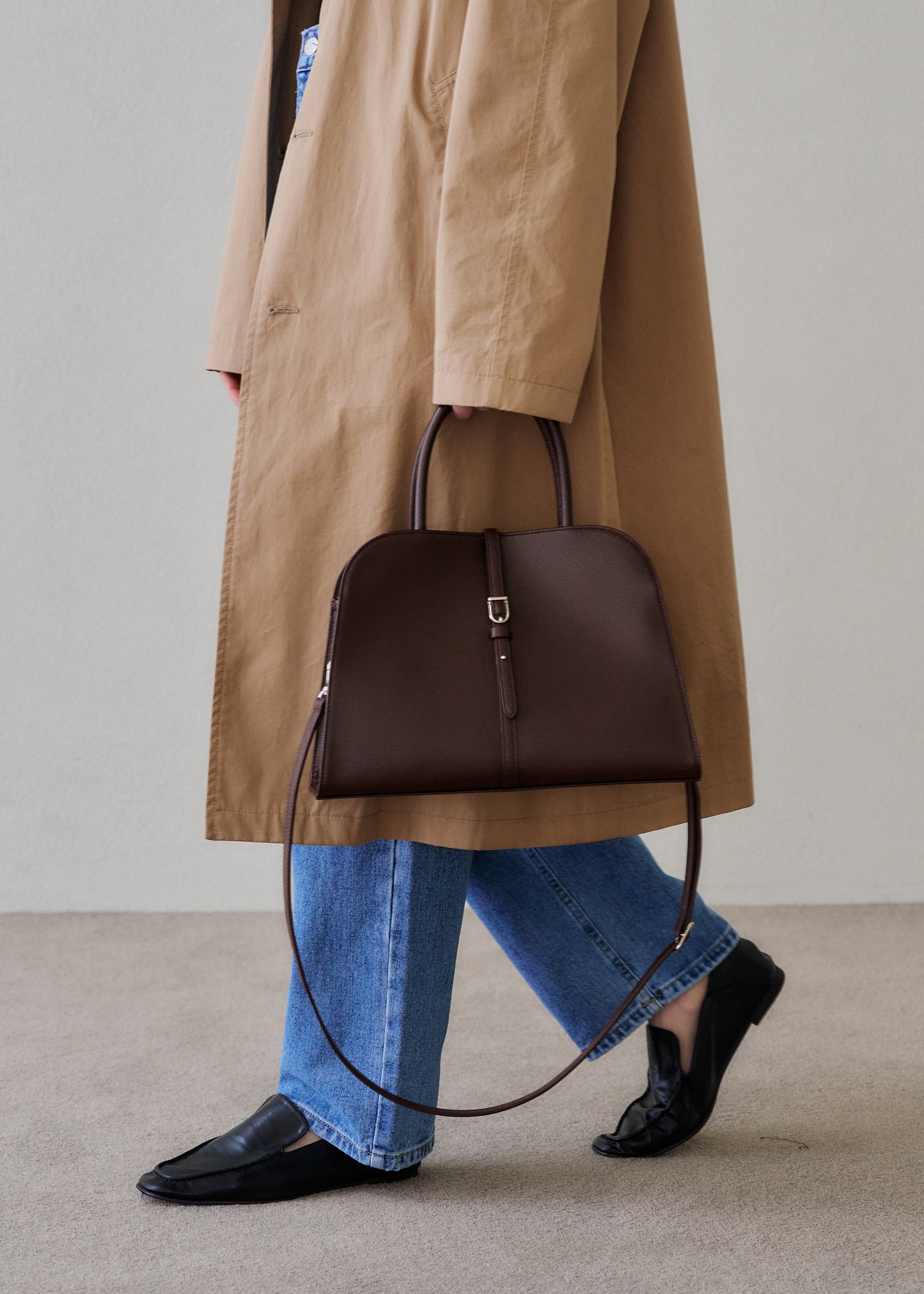Blanc Sedang Burgundy Coklat