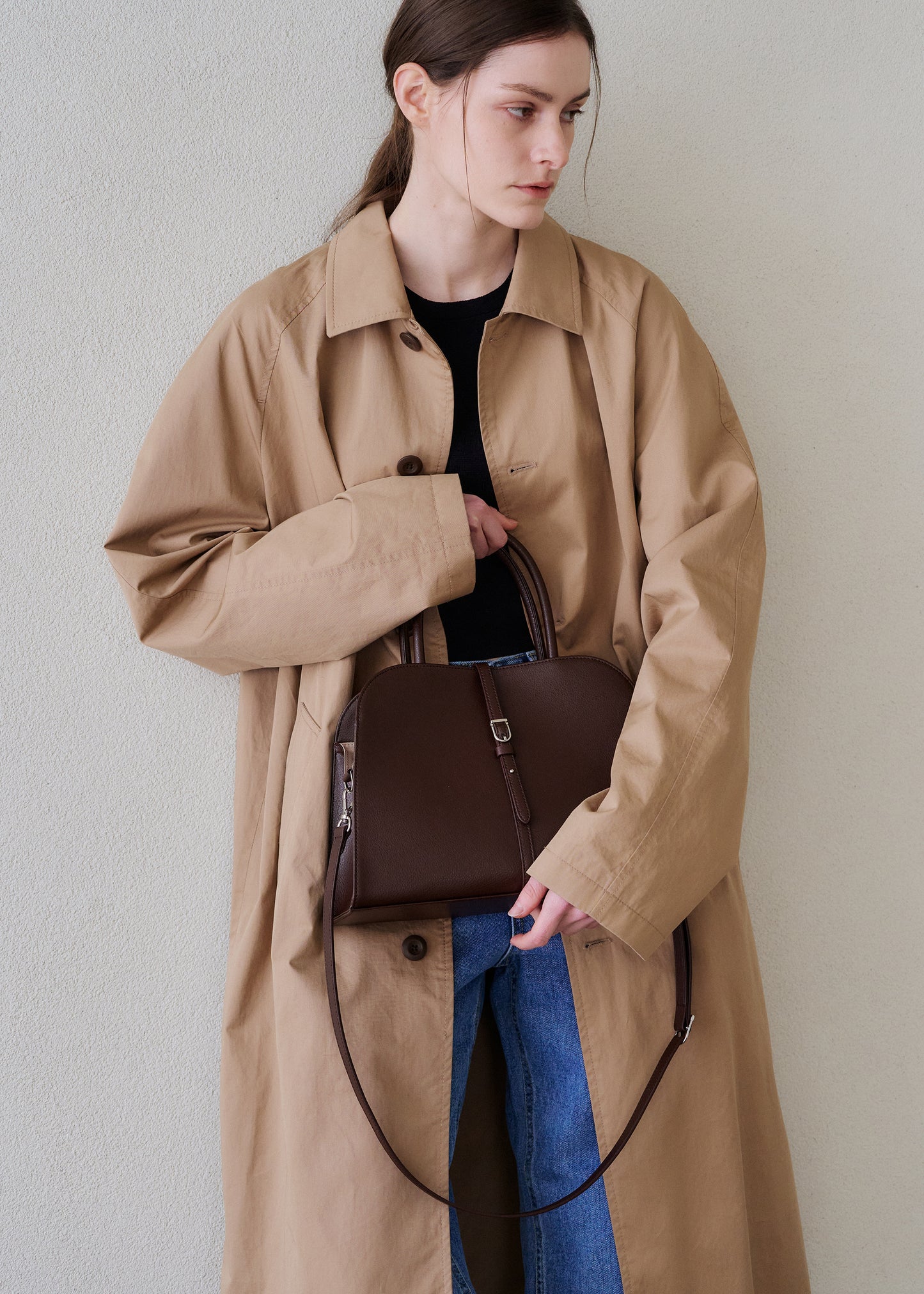 Blanc Sedang Burgundy Coklat