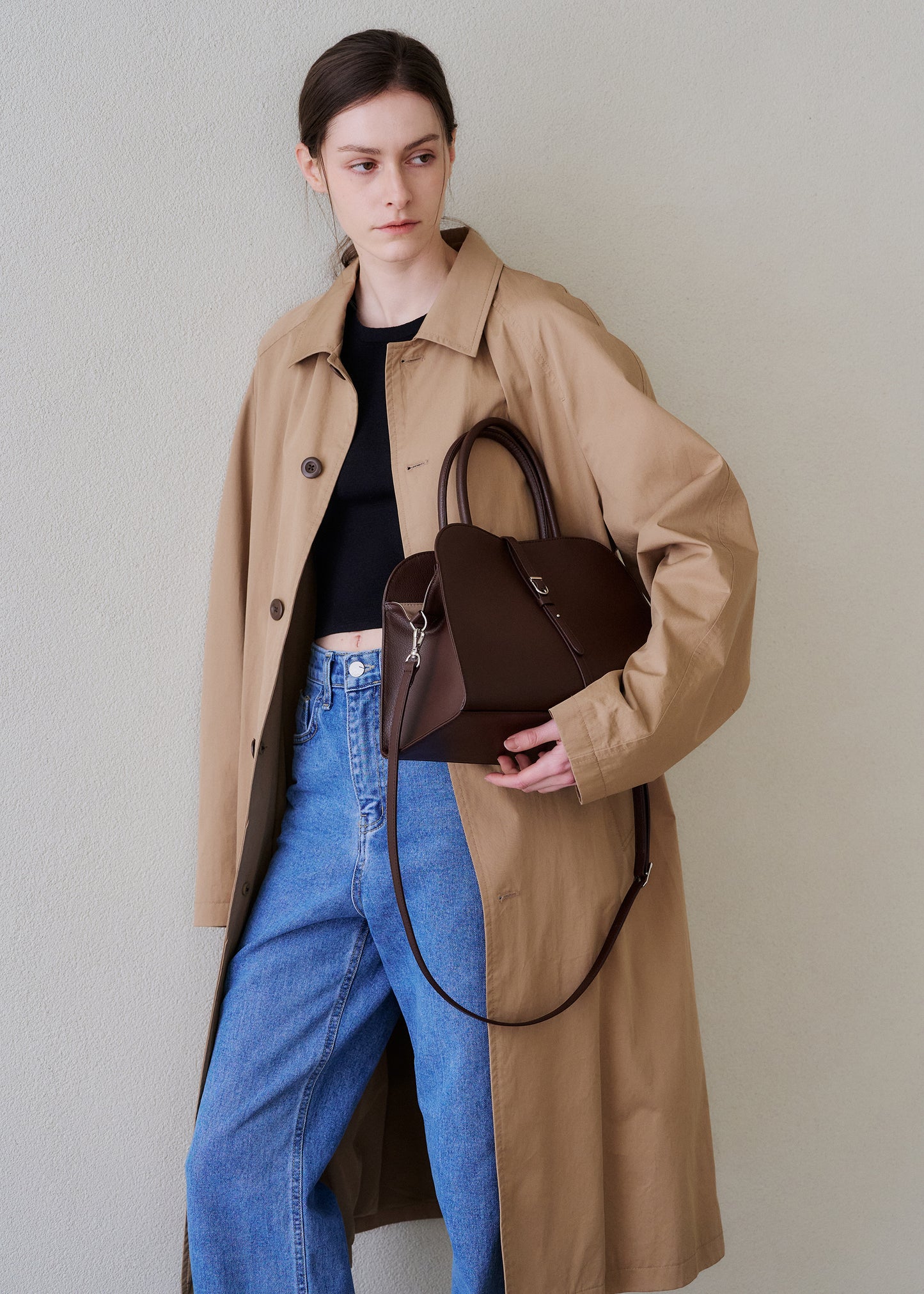 Blanc Sedang Burgundy Coklat