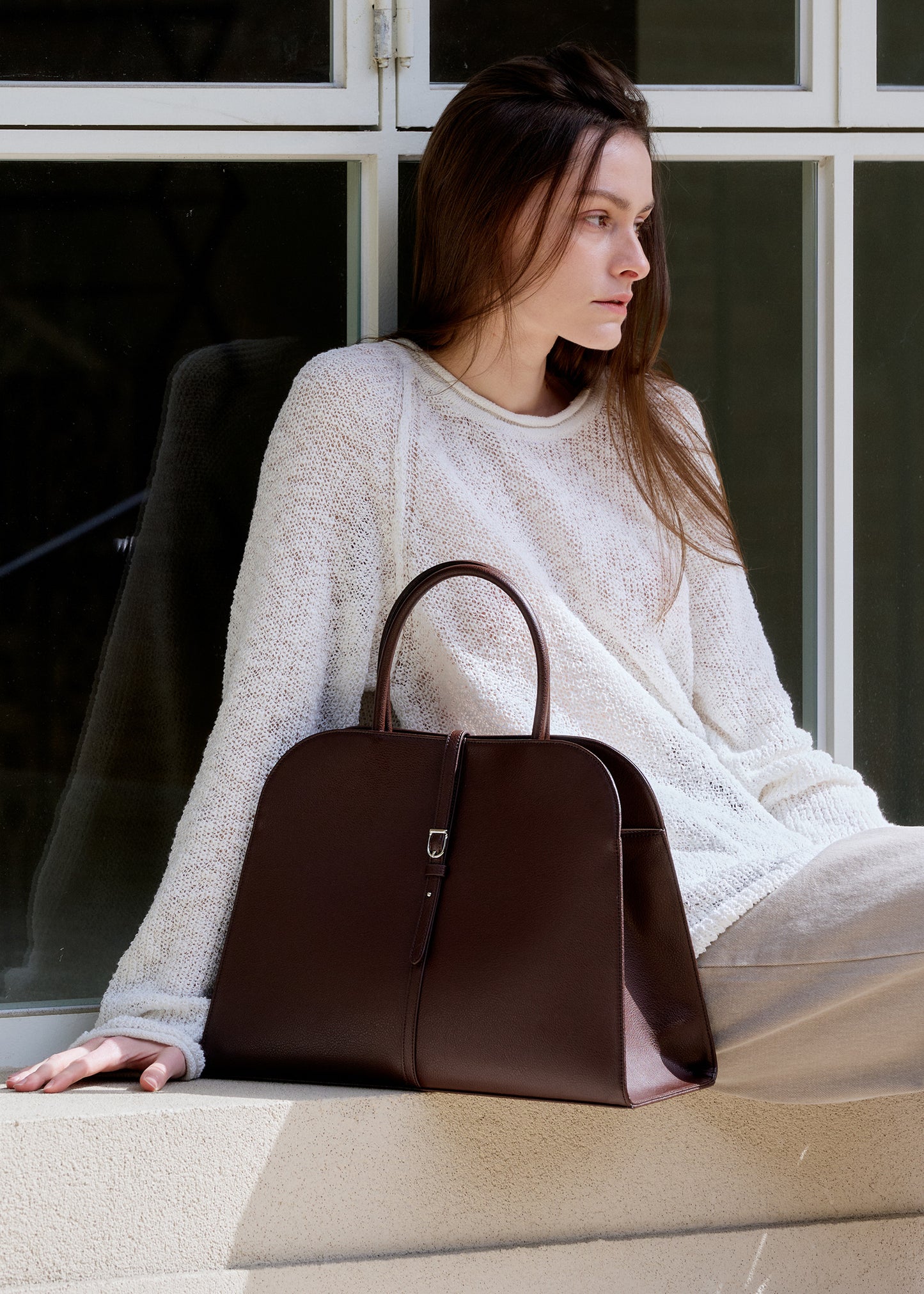 Blanc Besar Burgundy Coklat