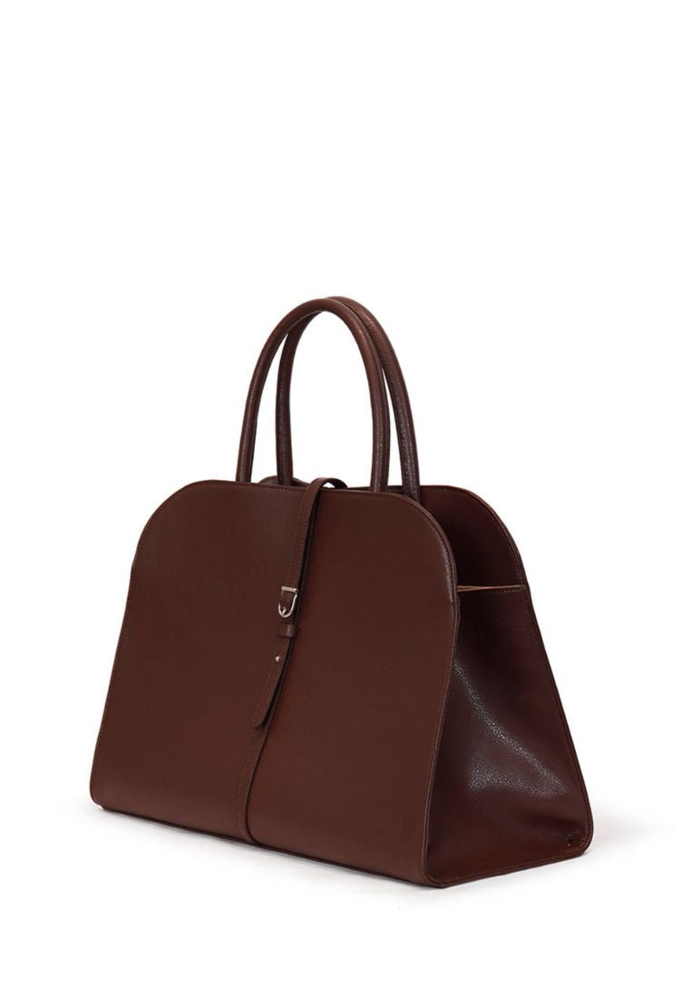 Blanc Large Burgundy Brown