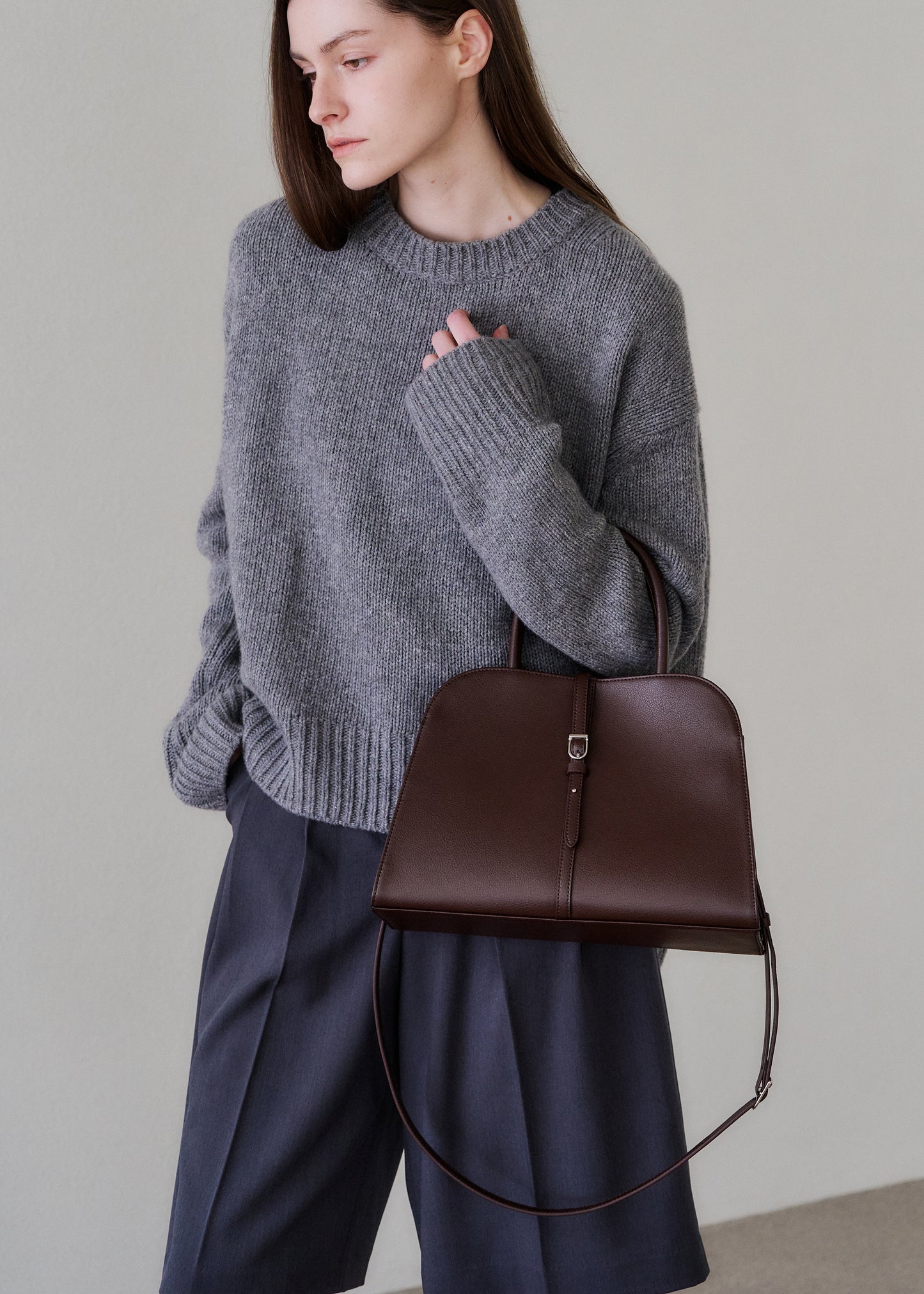 Blanc Sedang Burgundy Coklat