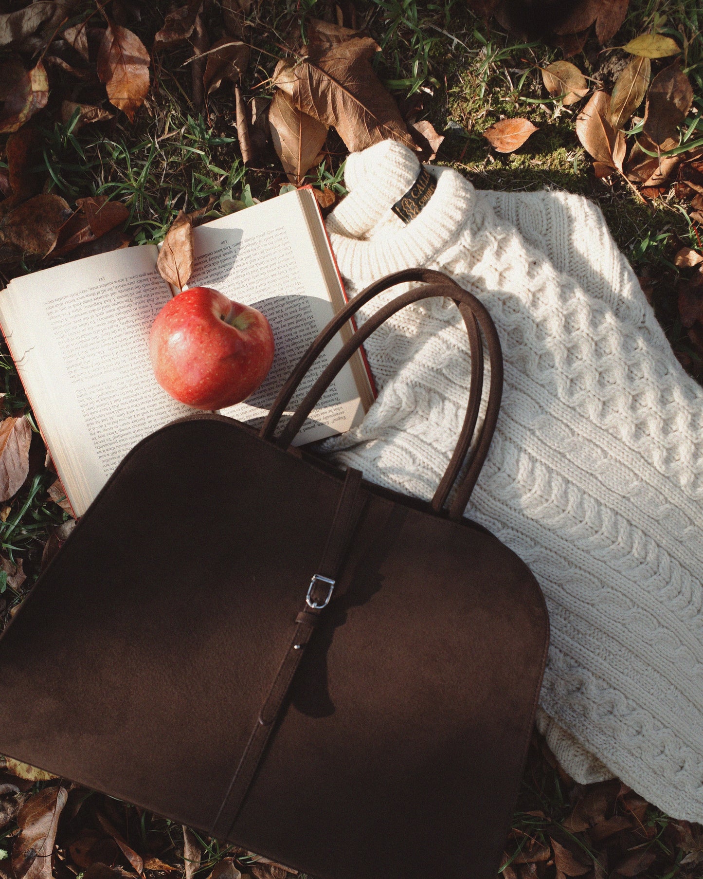 Blanc Medium Suede Choco Brown